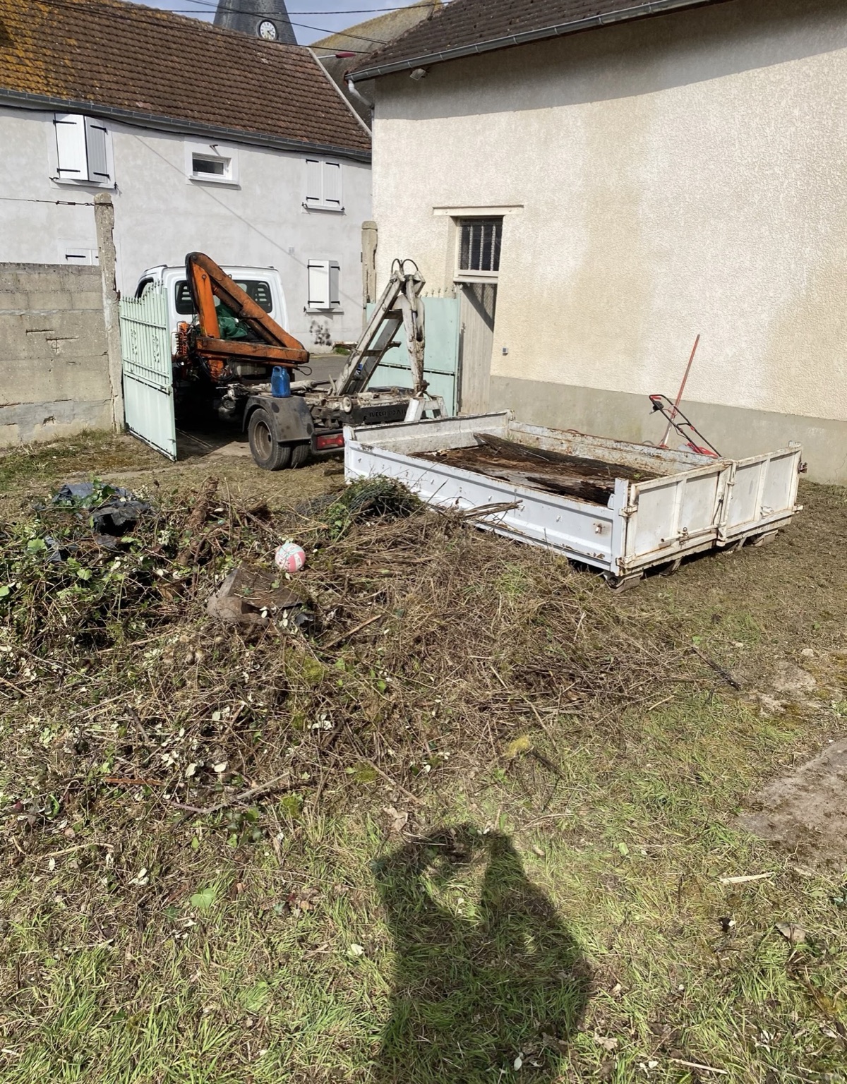 Nettoyage et remise en état de terrain